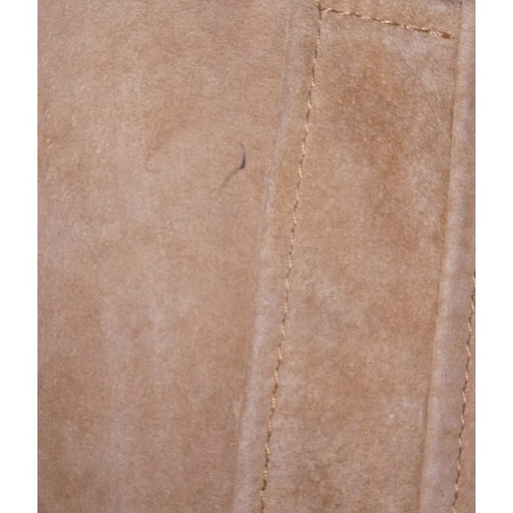 CHEROKEE SUEDE COAT JACKET WOMENS XL LEATHER POCKETS LINED FULL ZIP Y2K - Picture 5 of 5